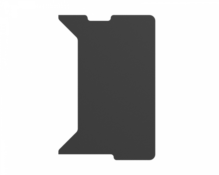 Genesis Bordplate 50cm Høyre til Holm Modular - Svart