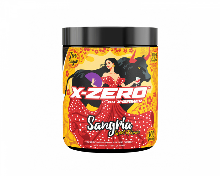 X-Gamer X-Zero Sangria - 100 Porsjoner