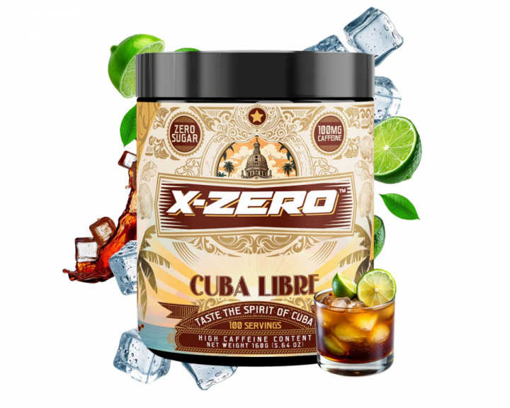 X-Gamer X-Zero Cuba Libre - 100 Porsjoner