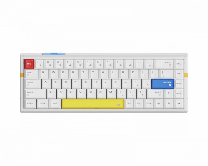 ATK RS6 Ultra Magnetisk HE Tastatur [TTC RGB Magneto] - White Shadow Warrior