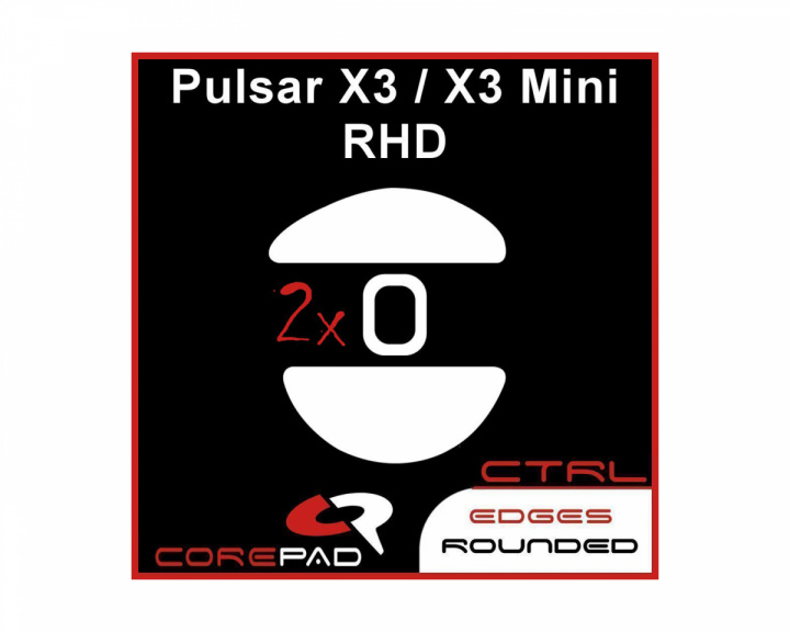 Corepad Skatez CTRL til Pulsar X3 RHD