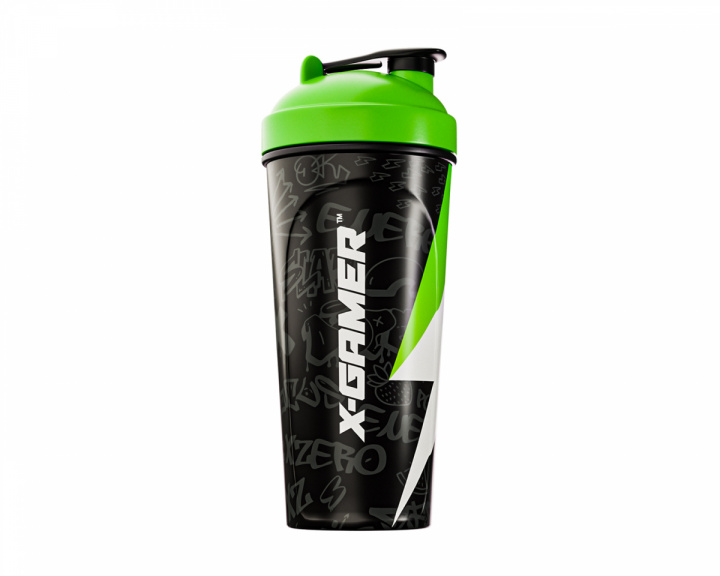 X-Gamer X-Zero Shaker 700ml - Svart & Grønn