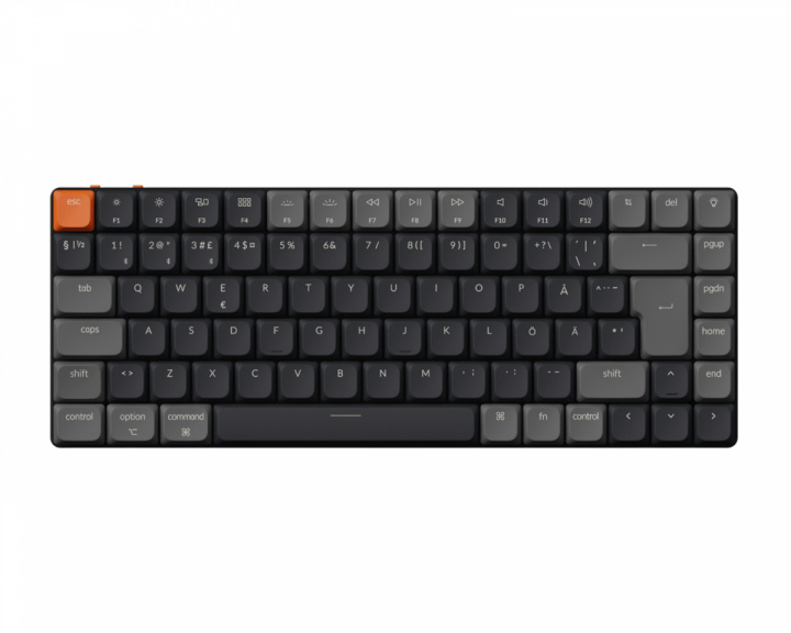 Keychron K3 V3 QMK RGB Hot Swap Aluminium Tastatur [Gateron Low Profile 2.0 Brown]