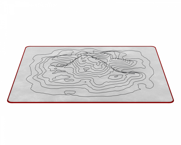 MaxGaming Real Topographic Mousepad - Vale