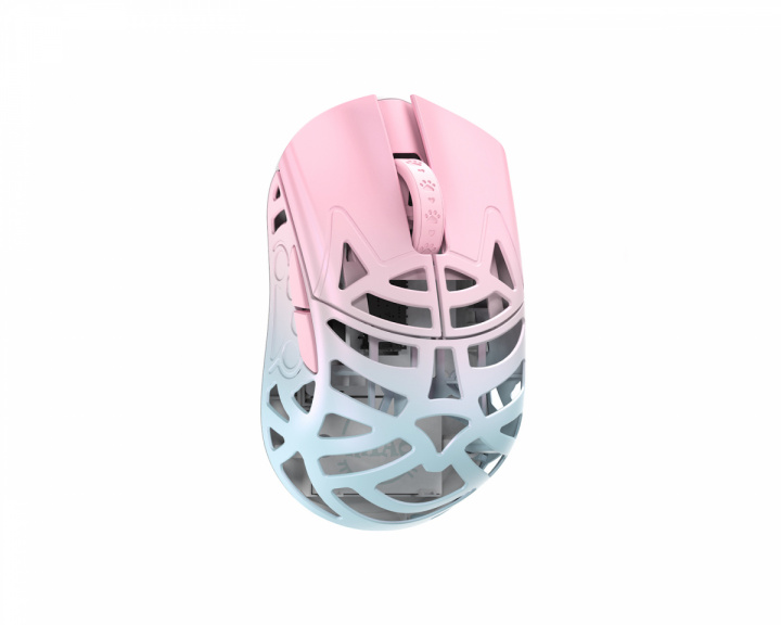 WLMouse Beast Miao - Trådløs Spillmus - Blå/Rosa [Omron Opticals]