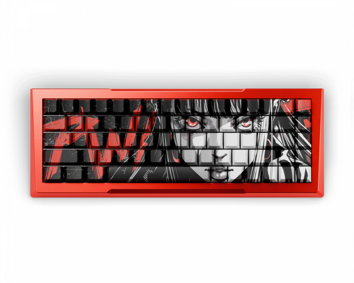 Pwnage Zenblade 65 V2 – Hall Effect Gaming Tastatur Nyomi Red Edition ANSI – Rød