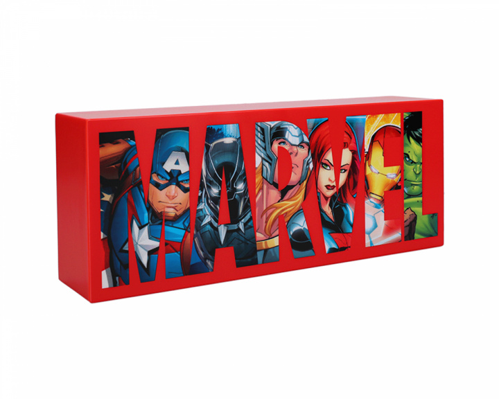  Avengers - Logo Light V2 Lyseskilt