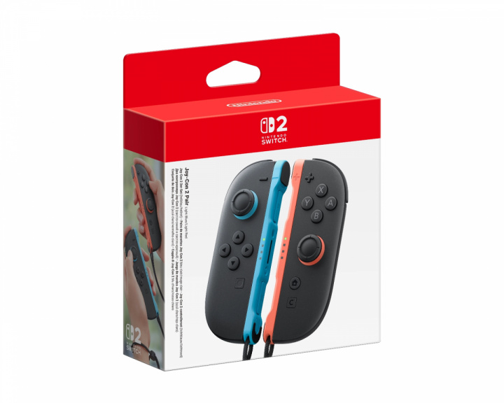 Nintendo Joy-Con 2 Kontrollpar - Lys blå / Lys rød