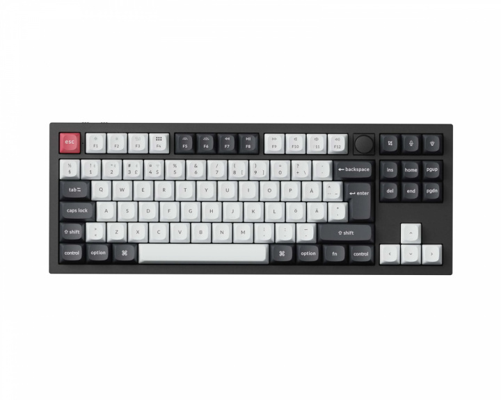  Q3 HE TKL RGB Hotswap ISO Tastatur [Nebula Linear] - Svart