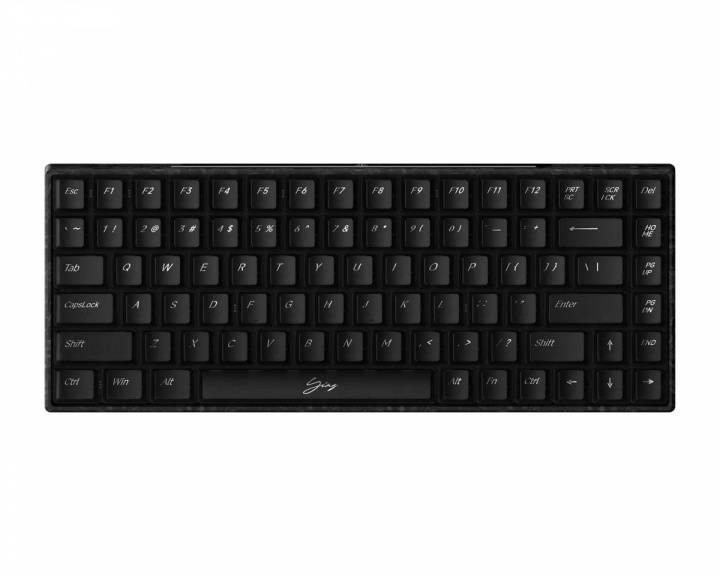  YING75 HE Forged Carbon Fiber Tastatur - Svart [TTC Shadow]