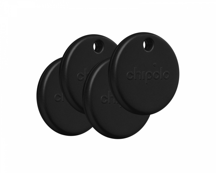 Chipolo POP 4-pack - Item Finder - Svart