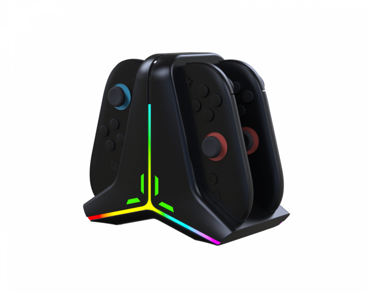  Quad ladestasjon for Joy-Con Nintendo Switch 2