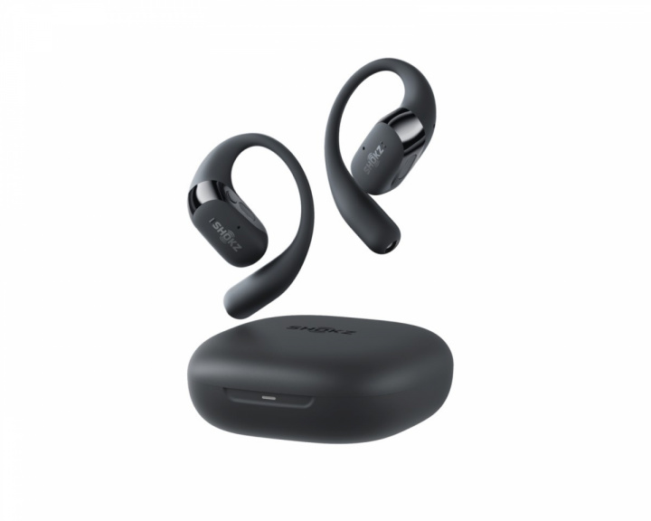 Shokz OpenFit 2 Trådløse Bone Conduction Hodetelefoner - Svart