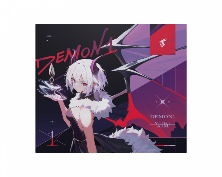 Yuki Aim x Demon1 Glass Musematte - Limited Edition