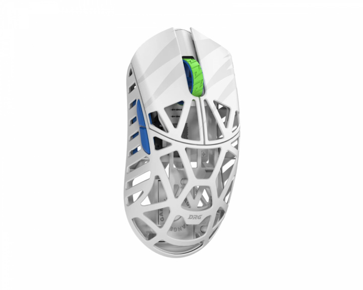 WLMouse x DRG Beast X Mini Pro Gaming Mus - Side Slits - Hvit