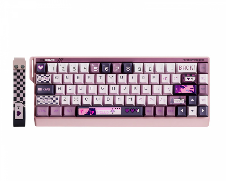 FGG FIRE68 Ultra Magnetic HE ANSI Tastatur [Gateron Jade Pro] - Hallo Rose