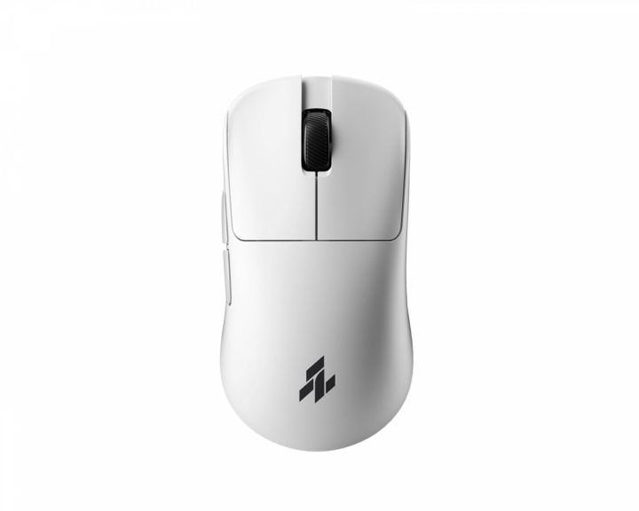 SyLical Gear HELIX 8K Trådløs Gamingmus - Hvit [Black Scroll-Wheel]