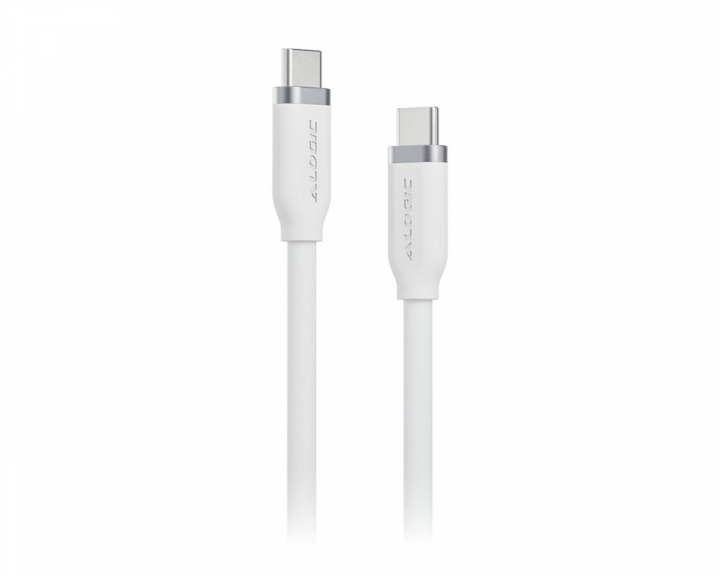 Alogic Elements 240W USB-C Laddkabel - 1m - Hvit
