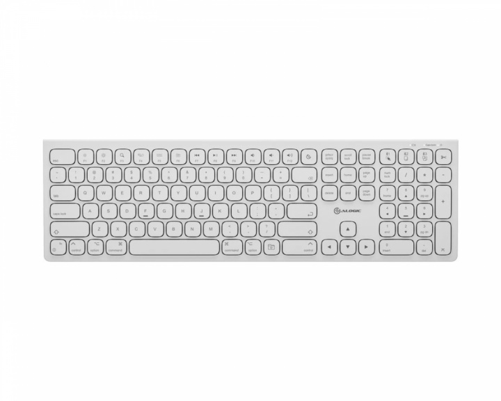 Alogic Echelon Trådløst Tastatur for Mac - Hvit