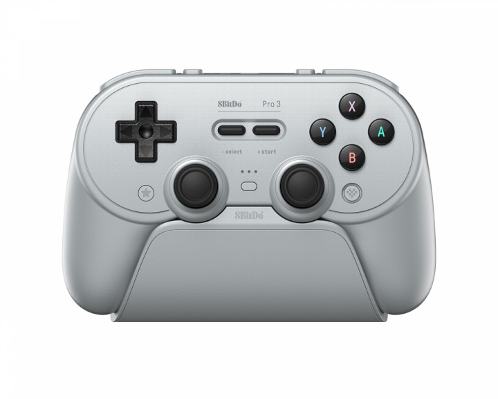 8Bitdo Pro 3 Bluetooth Spillkontroller Grå