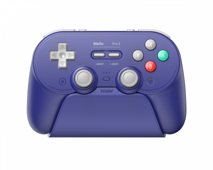 8Bitdo Pro 3 Bluetooth Spillkontroller Lilla