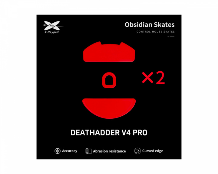 X-raypad Obsidian Skates for Razer Deathadder V4 PRO