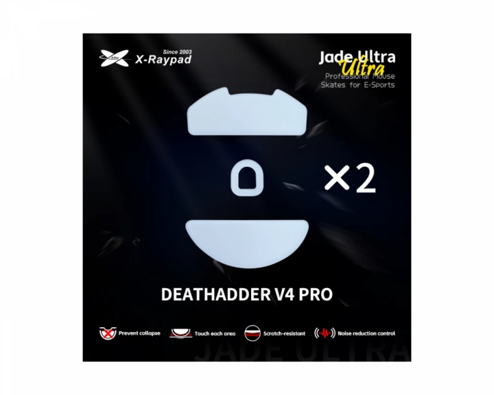 X-raypad Jade Ultra Skates for Razer Deathadder V4 PRO