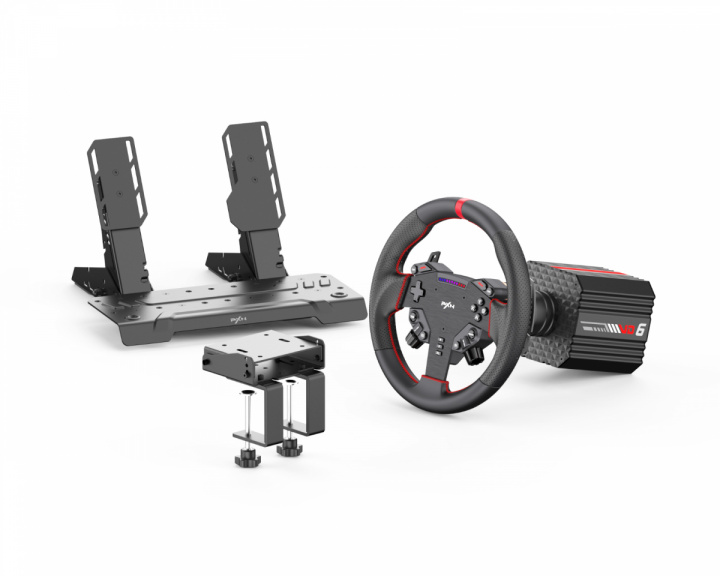 PXN VD6 Bundle Racing Simulator (VD6 Base, W AS Wheel, PD HM Brake & Throttle Z9)