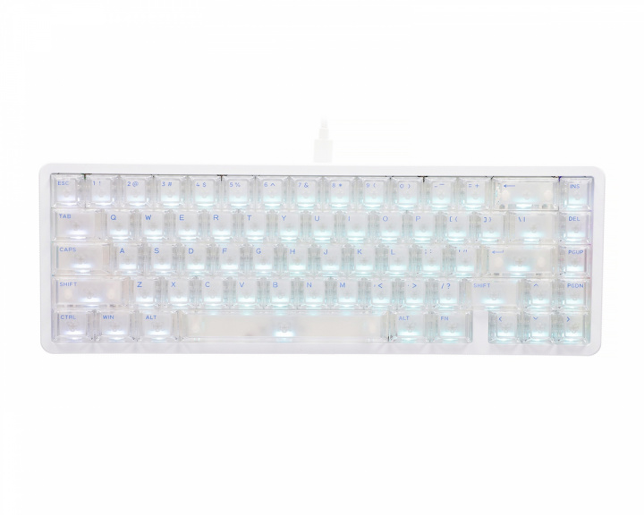  Rain 65M Pro 2 HE Tastatur - Hvit