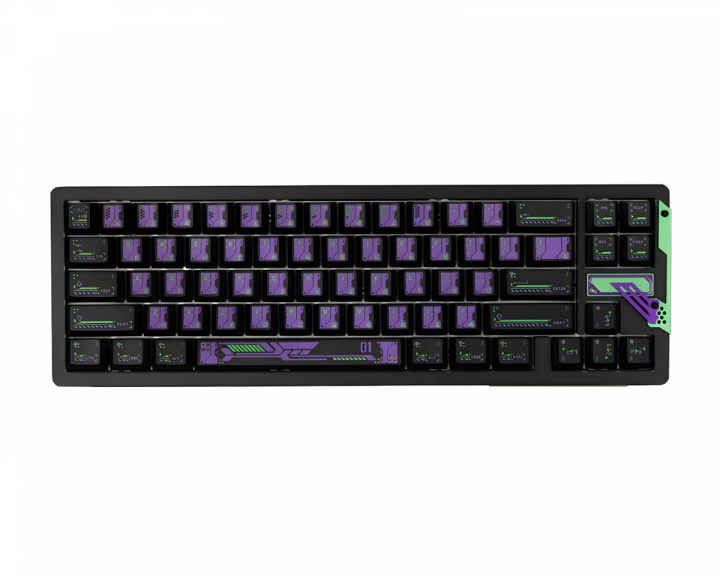 Chilkey Slice68 HE Gaming Tastatur [WS Flux Clacky] - Lilla