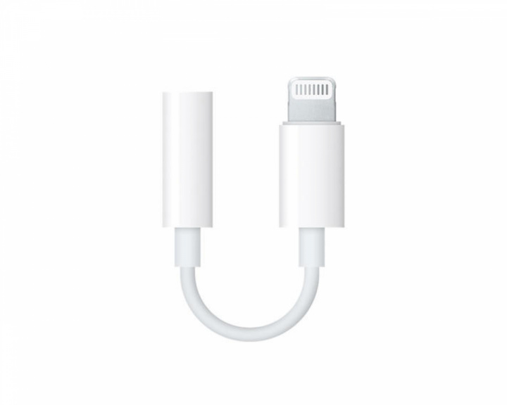 Apple Lightning til 3,5 mm Hodetelefonkontaktadapter