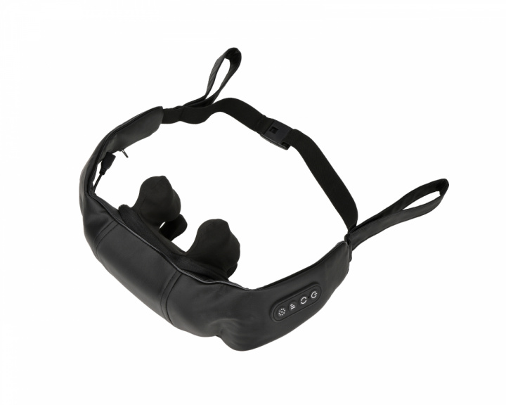  Shiatsu Nakke- og Ryggmassasjapparat med varme – Svart