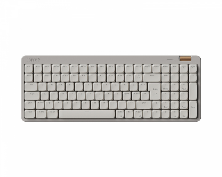 Lofree Flow Lite100 96% Lavprofil Mekanisk Tastatur [Lofree Specter] - Marble Grey