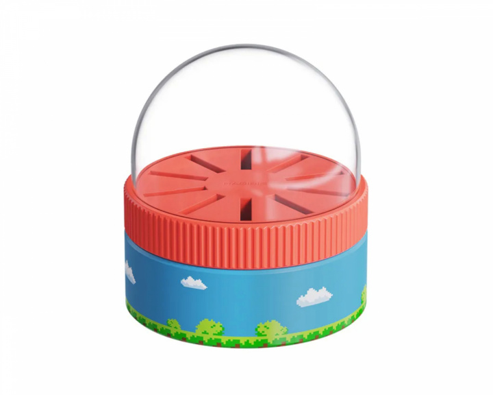  Roterende Spillkortholder for Nintendo Switch – Rød/Blå