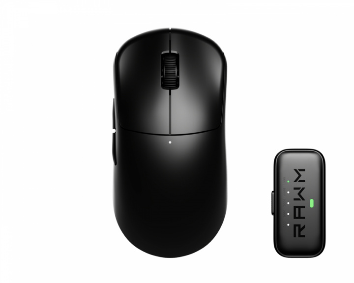 RAWM Leviathan V4 Dual 8K Trådløs Gamingmus - Svart