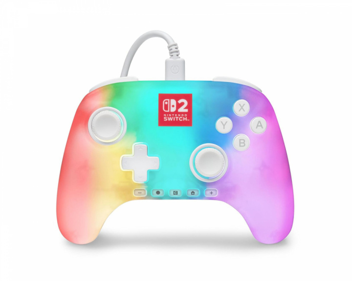  Advantage Kablekontroller for Nintendo Switch 2 - Hvit (Lumectra)