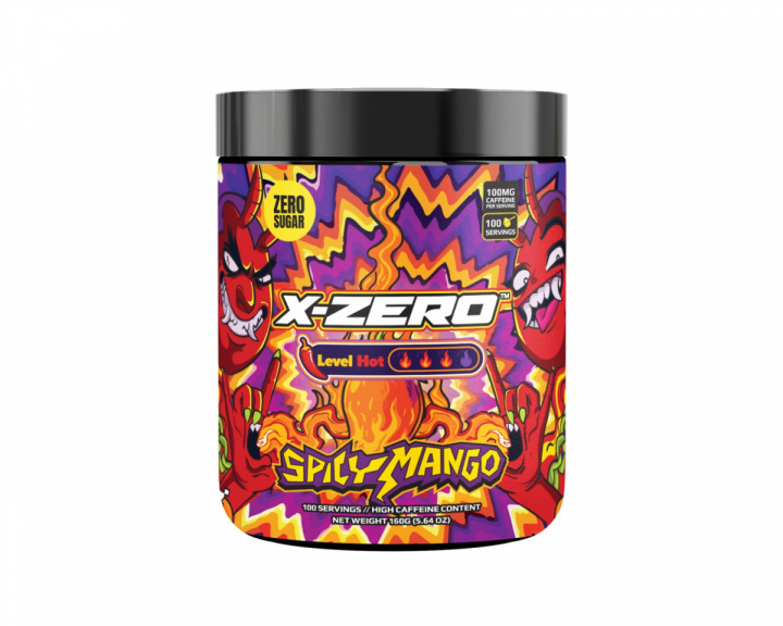 X-Gamer X-Zero Spicy Mango - 100 Serveringer