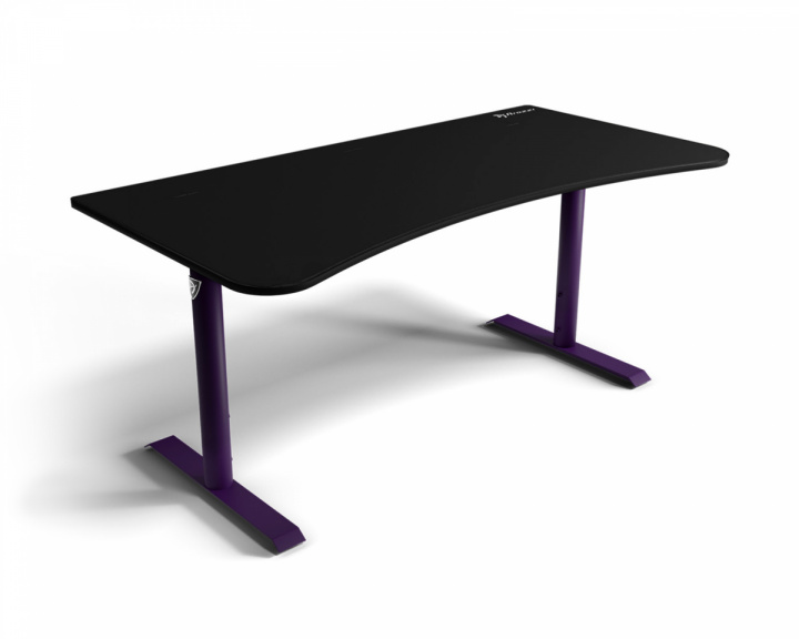 Arozzi Arena Gaming Skrivebord - Large - Dyp Lilla - Svart