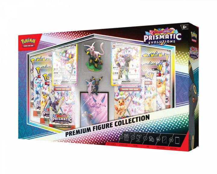 Pokémon Scarlet & Violet 8.5: Prismatic Evolutions Premium Figur Samling