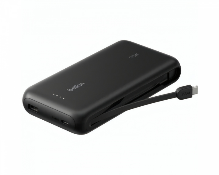 Belkin PD30W 20000 mAh Powerbank med integrert kabel