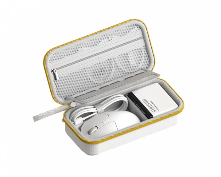  Bærbar Elektronisk Organiseringsveske – Hvit