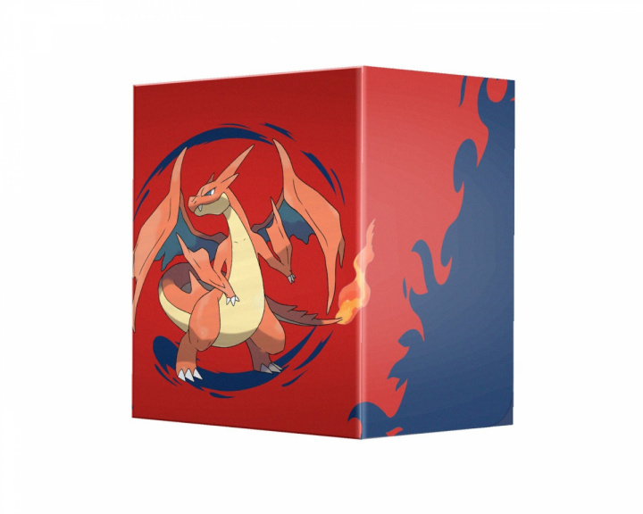  Deck Box Mega Charizard X Rød