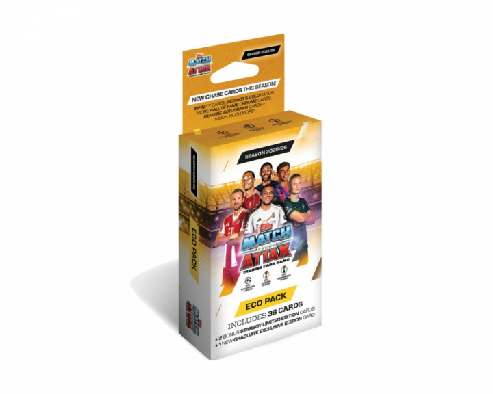  Match Attax Eco Pack UCL 25/26 - Fotballkort