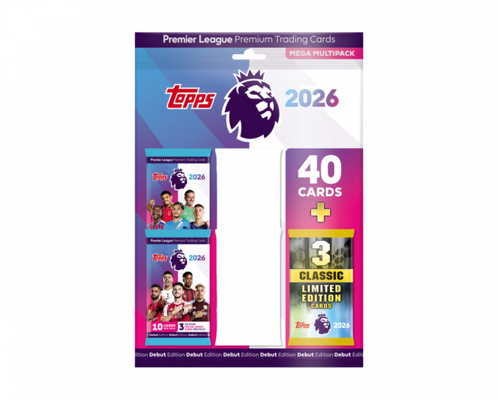  Premier League Mega Pack 25/26 - Fotballkort