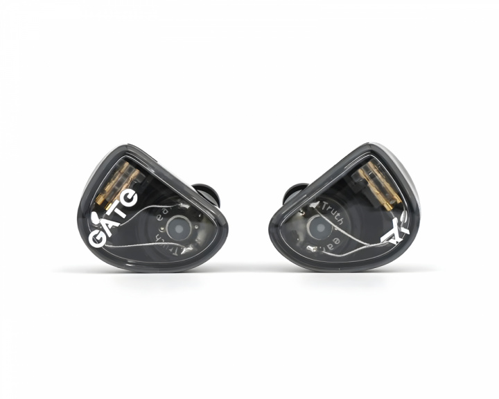  Gate IEM Hodetelefoner med 3.5 mm Mikrofon – Svart