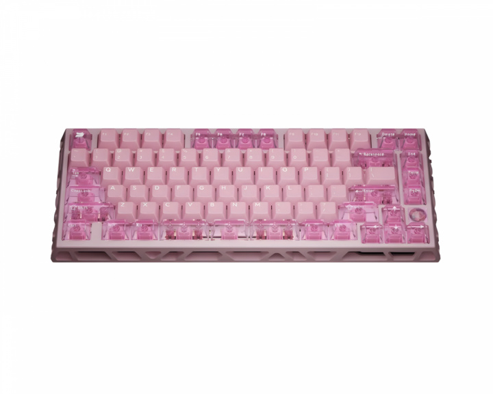  x Sikakeyb FORT 75 Limited Edition Magnetisk Tastatur - Rosa