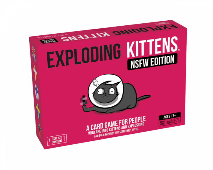  Exploding Kittens (NSFW Edition) - Brettspill (Nordic)
