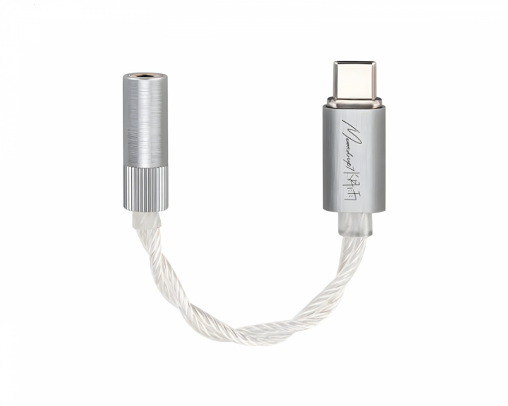  Echo-A USB-C til 3,5 mm Adapter - Bærbar DAC/AMP med Mikrofon