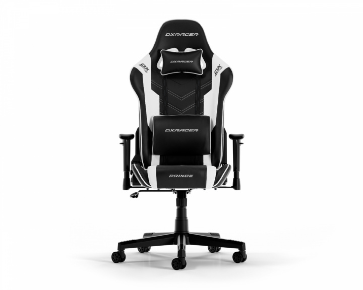 DXRacer PRINCE L Svart & Hvit PVC Lær