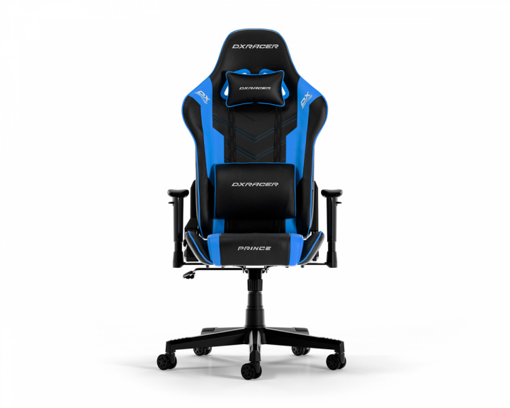 DXRacer PRINCE L Svart & Blå PVC Lær